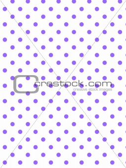 Vector Eps8 White Background with Purple Polka Dots