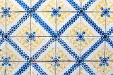 Portuguese glazed tiles 036