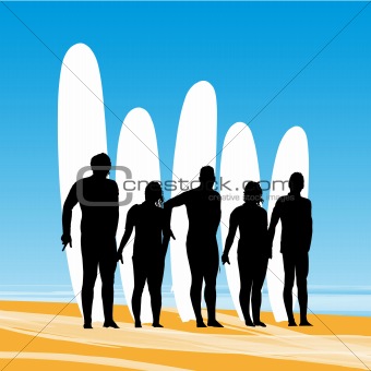 Surf pose