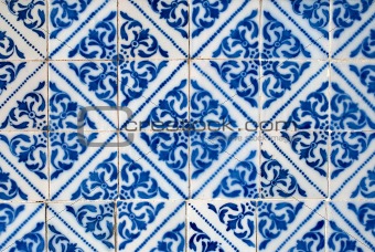 Portuguese glazed tiles 013