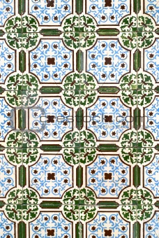Portuguese glazed tiles 042