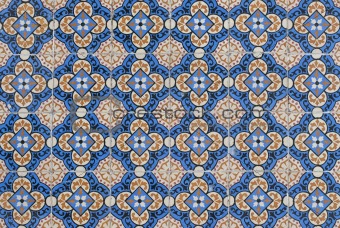 Portuguese glazed tiles 060