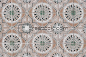 Portuguese glazed tiles 069