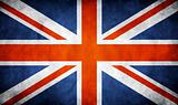 UK Flag Grunge