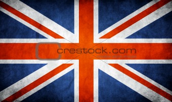 UK Flag Grunge
