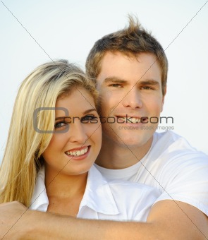Beautiful young couple