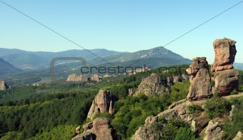 Mountain landscape in summer time