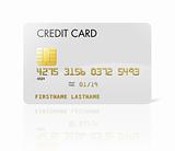 White credit card