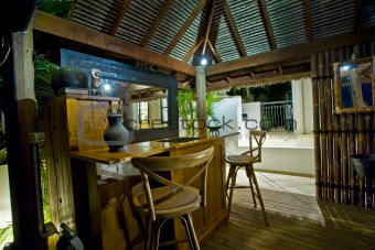 Bali Hut with bar