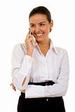 Businesswoman on Phone 