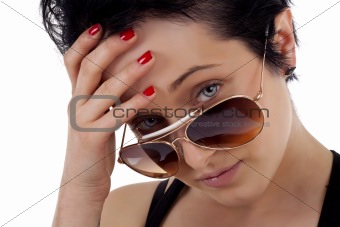  woman in sunglasses
