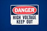 high voltage keep out