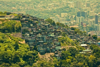 Favela in Rio De Janeiro Brazil