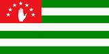 The national flag of Abkhazia