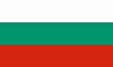 The national flag of Bulgaria
