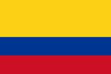 The national flag of Colombia