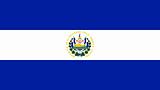 The national flag of El Salvador