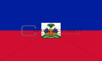 The national flag of Haiti
