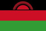 The national flag of Malawi