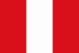 The national flag of Peru