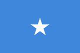 The national flag of Somalia