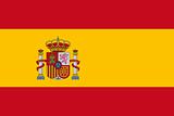 The national flag of Spain