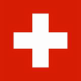 The national flag of Switzerland