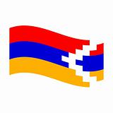 flag of nagorno karabakh