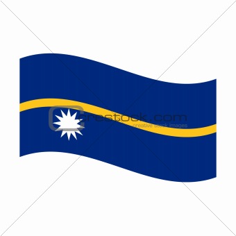 flag of nauru