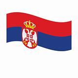 flag of serbia
