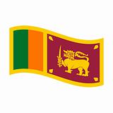 flag of sri lanka