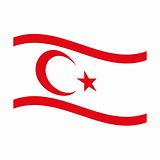 flag of turkish republic northern cyprus