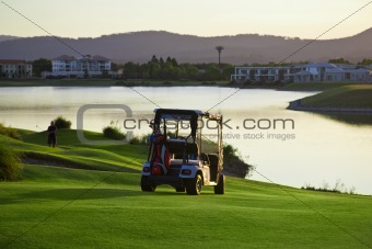 Golf Course and buggies