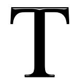 3D Greek Letter Tau