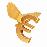 Euro with wings
