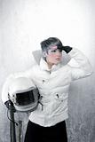 astronaut spaceship aircraft helmet fashion woman