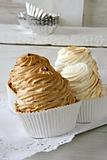 meringue sweet pie with egg white