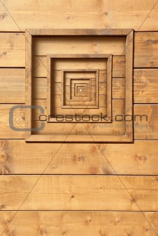 psychedelic wooden window zoom concentric