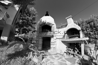 Oven in a Tuscan Garden, Central Italy
