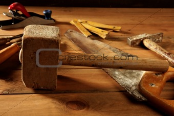 craftman carpenter hand tools artist