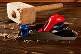 planer carpenter hand tool wood shaving