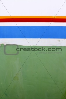 sailboat boat antifouling and side color lines