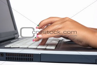 Hands On Laptop