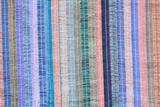 Colored Striped Fabric Background