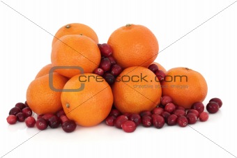 Tangerine and Cranberry Fruit