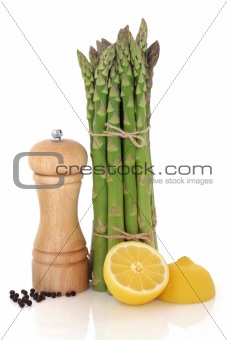 Asparagus, Lemon and Pepper