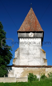 iertan fortress tower in Transylvania