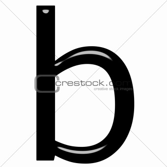 3d letter b