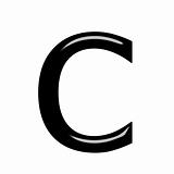3d letter c