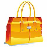 vector illustration of isolated bag